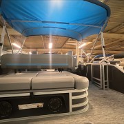 2025 Bennington 22MSBSE Pontoon Boat - Anthracite/Blue
